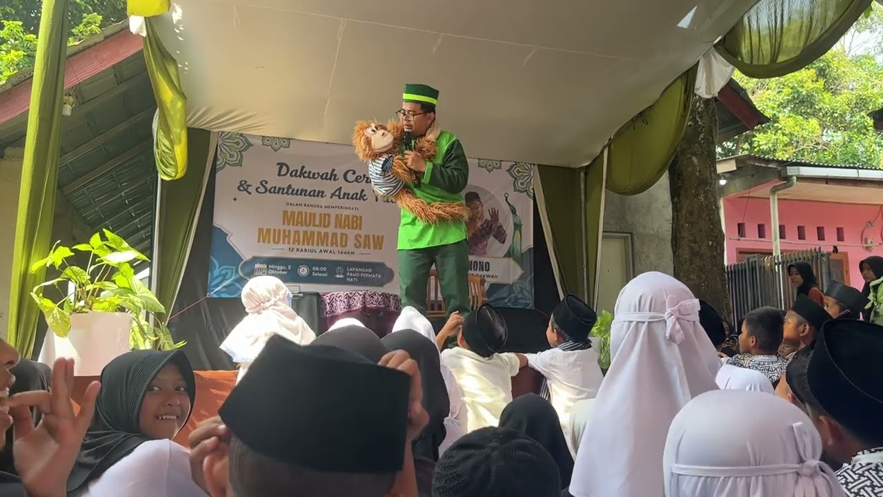 Dakwah ceria bersama kak nono n momo😄