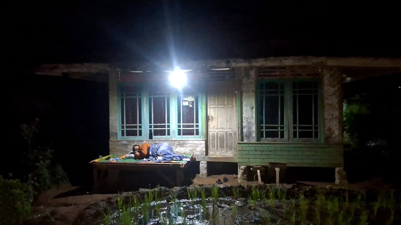Begini Rasanya Menginap di rumah tengah sawah