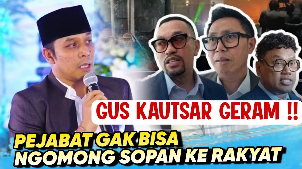 GUS KAUTSAR Tanggapi Viralnya Demo, Kritik Habis DPR & MENTERI Yang Tidak Peduli Rakyat