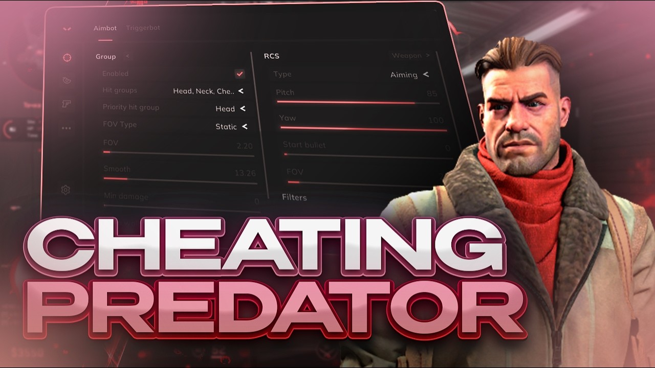 BEST CHEAPER CHEAT FOR CS2? CHEATING PREDATOR.SYSTEMS FREE CFG ft cheesebunker.gg