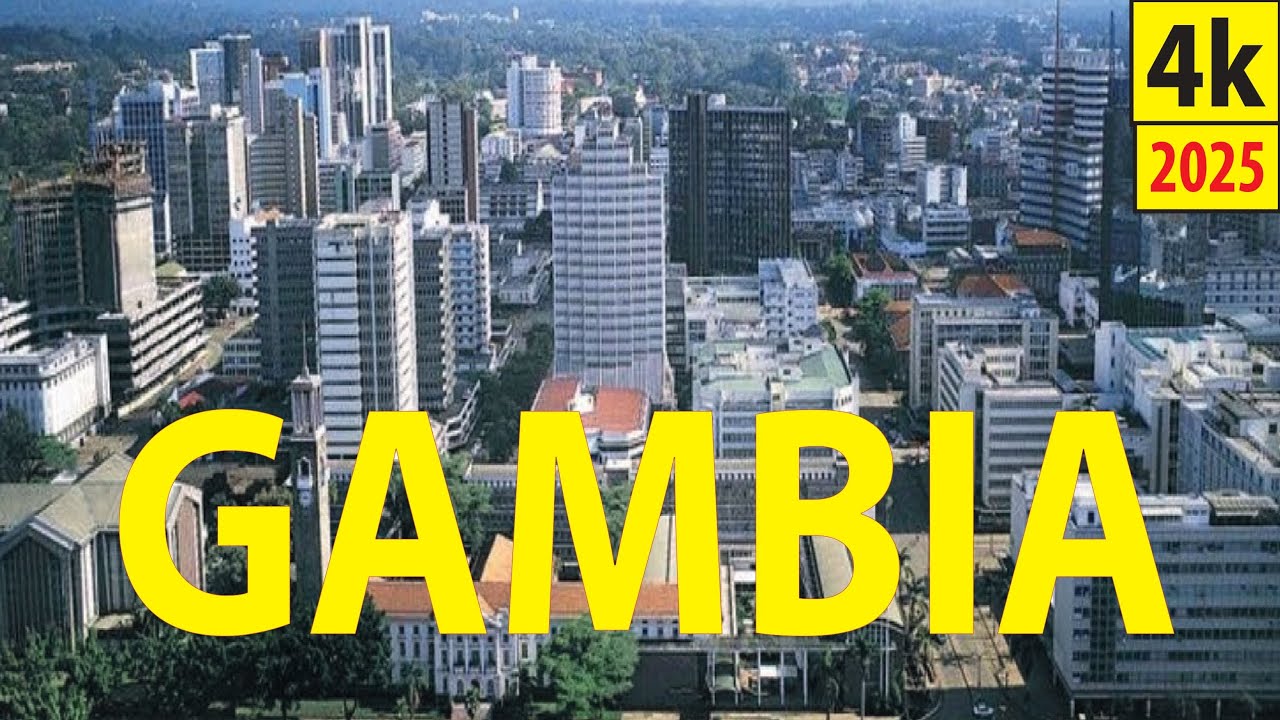 Gambia 4K By Drone 2025 - Banjul City + Serekunda City