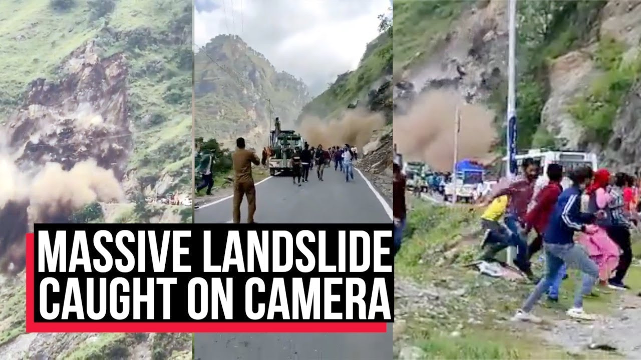Watch: Landslide In Shimla District Blocks Key Highway | Cobrapost