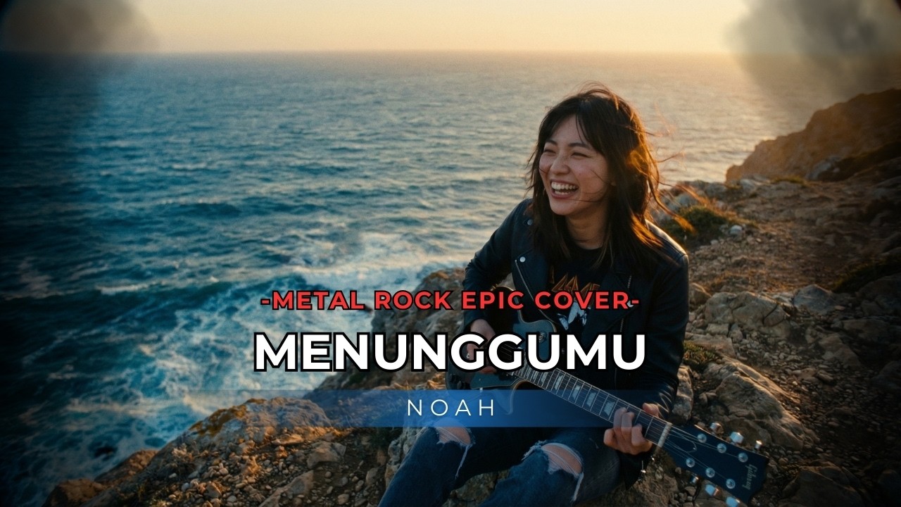 Menunggumu - Peterpan NOAH (AI Metal Rock Energi Cover) || Full Bass