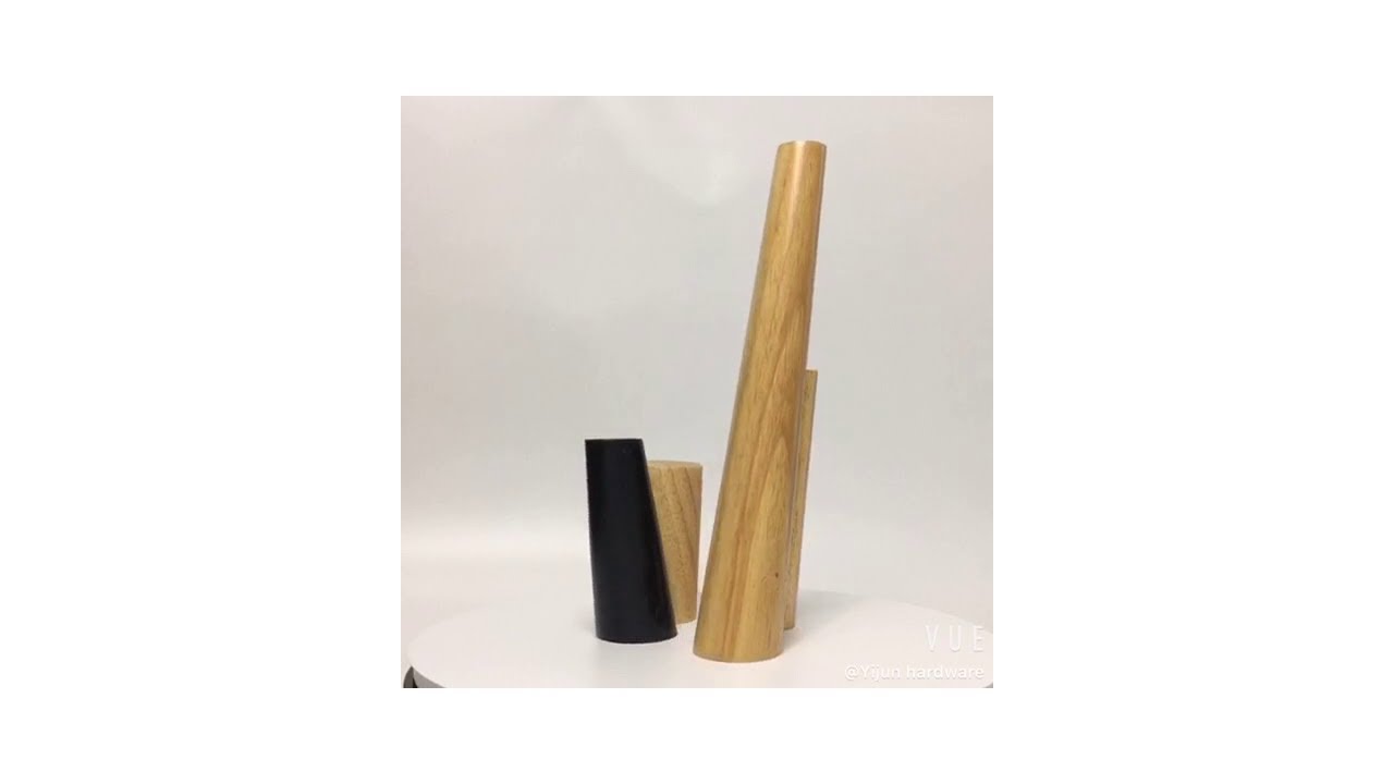 Classic hot selling styles with various heights of wooden sofa legs - Yijun Hardware