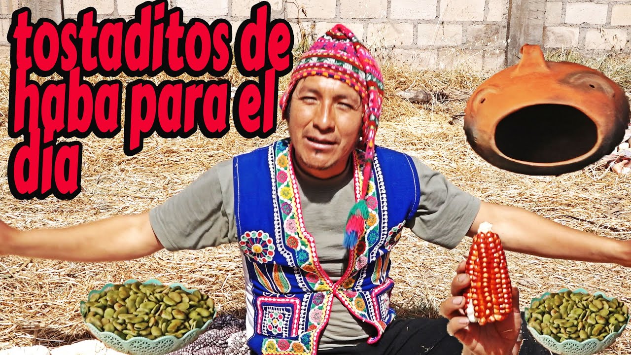 como tostar haba seca en campo |todo natural | receta campestre | frutos secos _alimento beneficioso