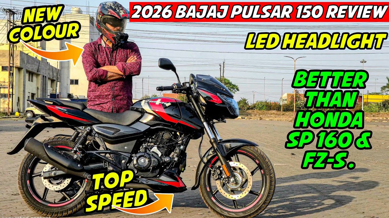 2026 Bajaj Pulsar 150 Split Seat Review || Led Headlight & Top Speed - Best 150cc Bike in India🔥
