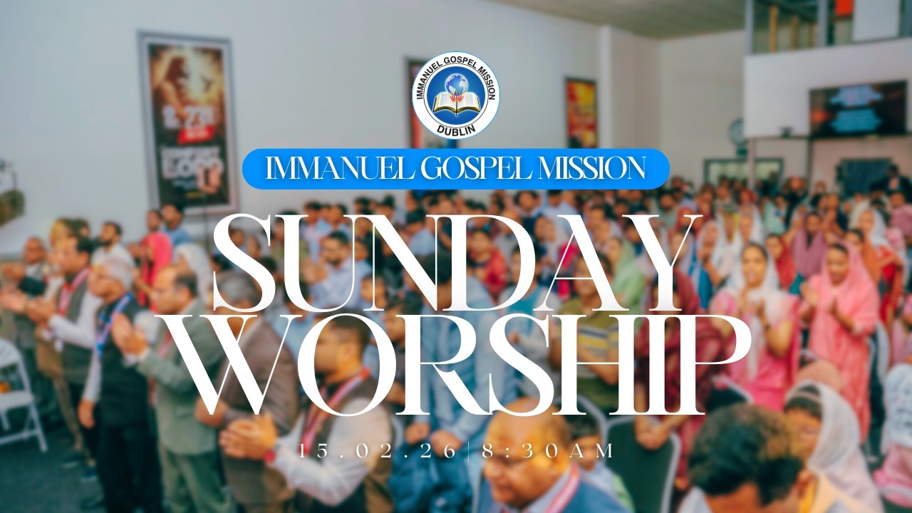 Immanuel Gospel Mission | Sunday Service | 15/02/2026