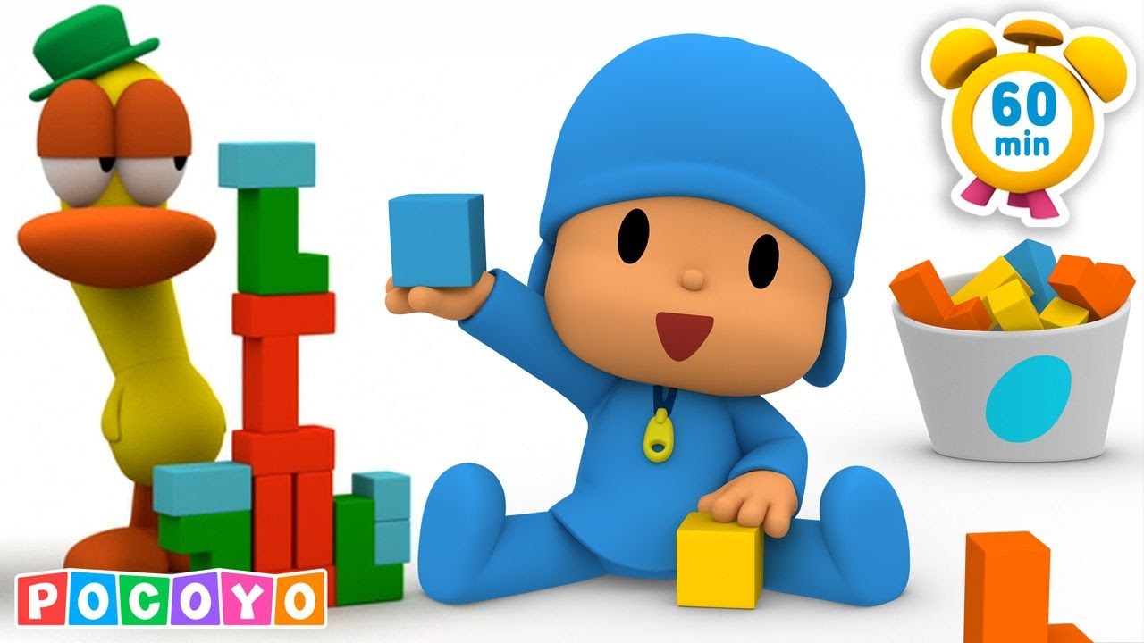 💙 ¡Aprende los colores! Mira la increíble torre | Pocoyó 🇪🇸 Español | Dibujos animados