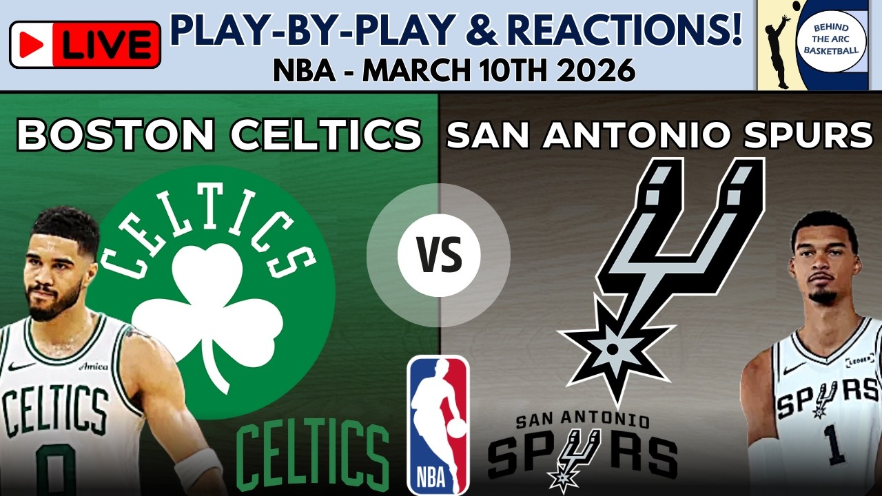NBA: Boston Celtics vs San Antonio Spurs (Live Play-By-Play & Reactions)