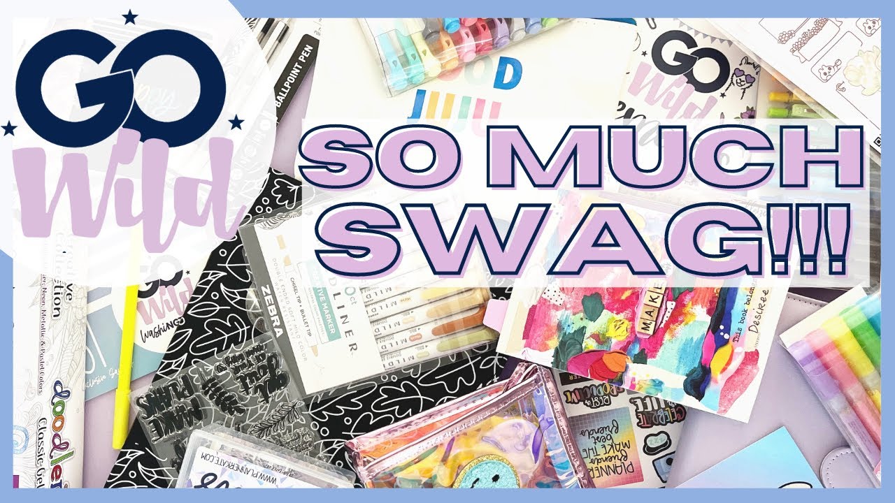 GO WILD SWAG! | ALL THE ITEMS I RECEIVED AT GO WILD 2023 IN WASHINGTON DC | SPONSORED TABLES