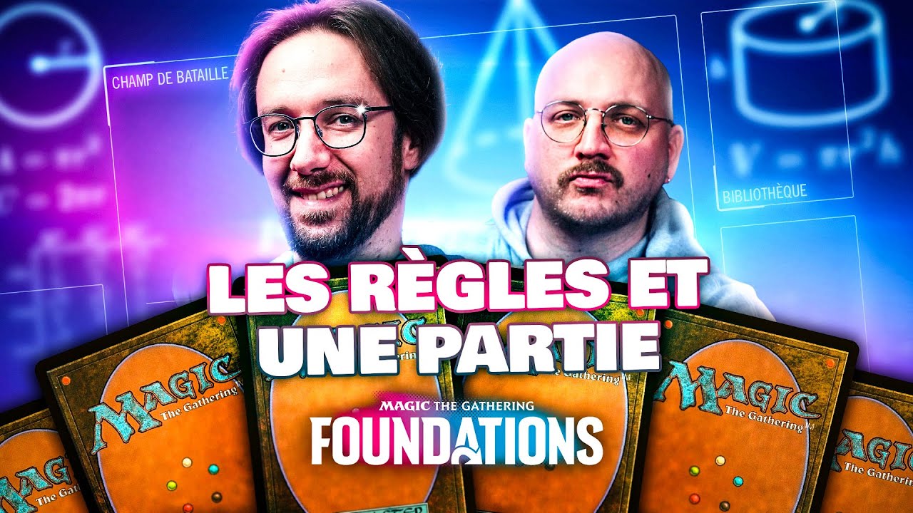 Débuter Magic en une vidéo, avec M4f (règles et gameplay pour commencer) #mtgfoundations