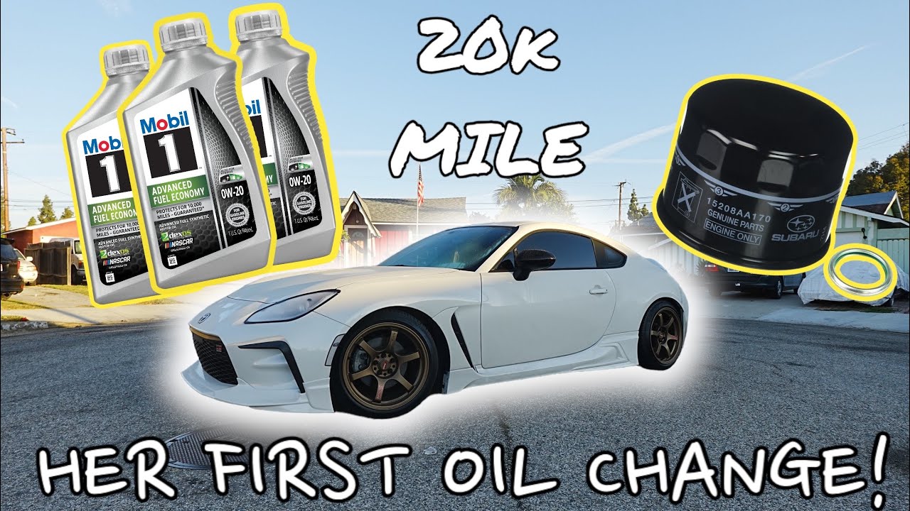 GR86 20K MILE OIL CHANGE! (HASNT BLOWN UP!)