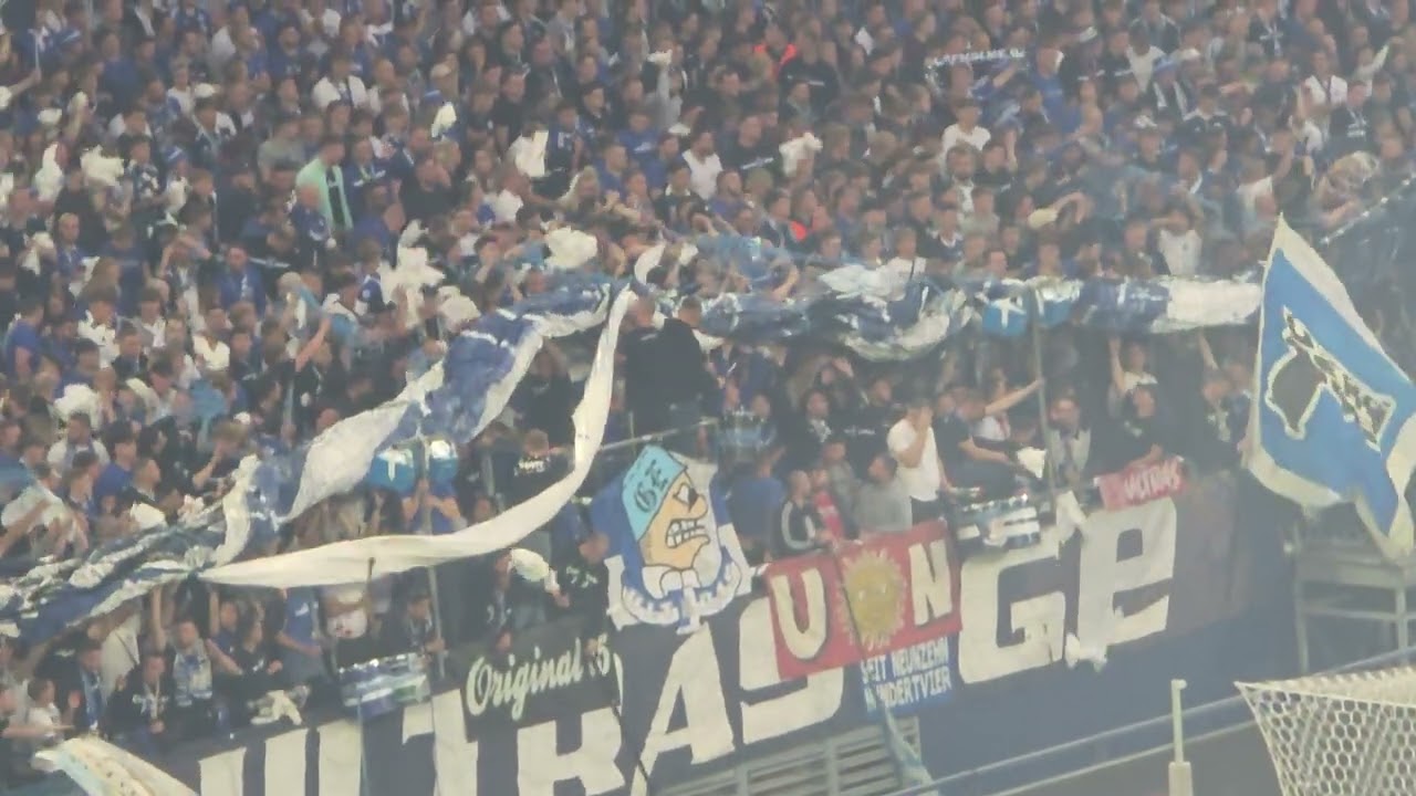Choreo Ultras Schalke - Bochum 22.08.2025