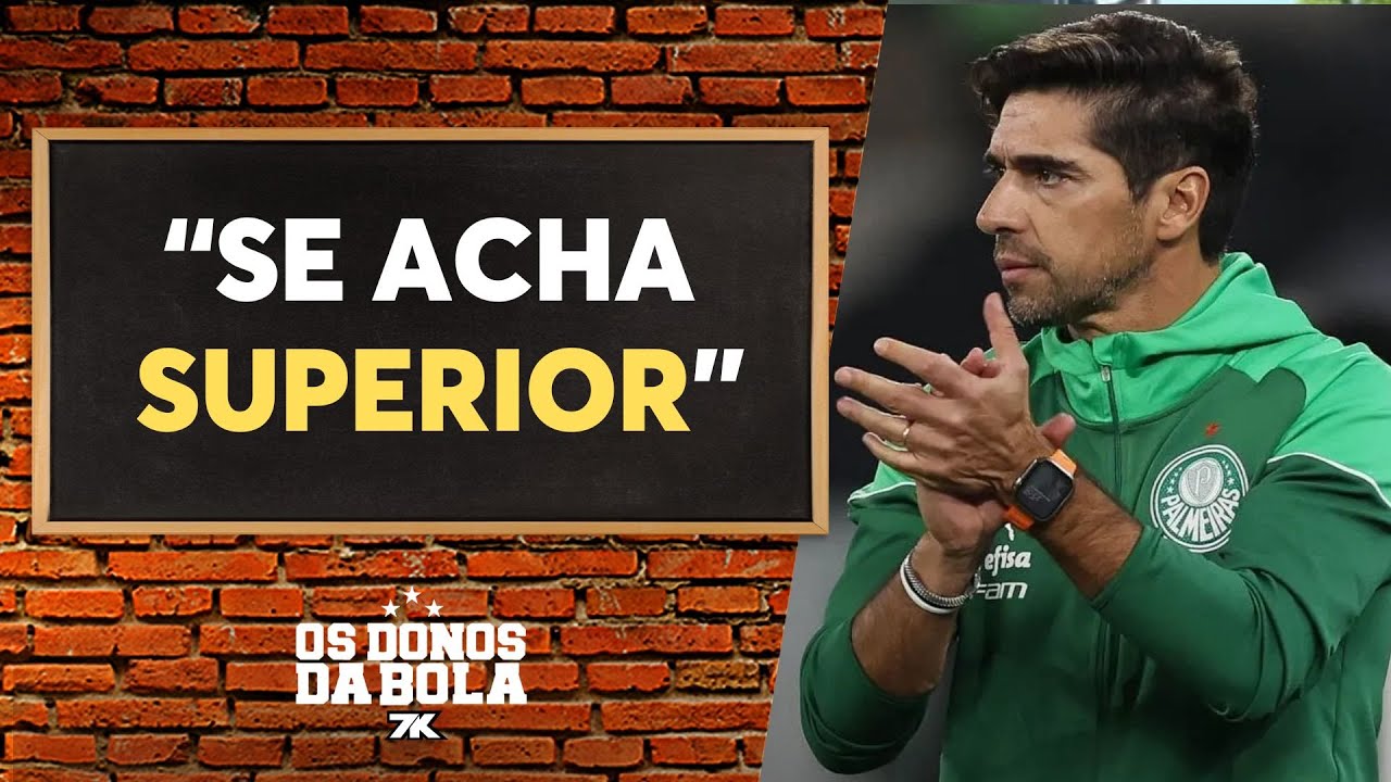 Craque Neto critica Abel Ferreira e vê soberba do treinador após derrota do Palmeiras