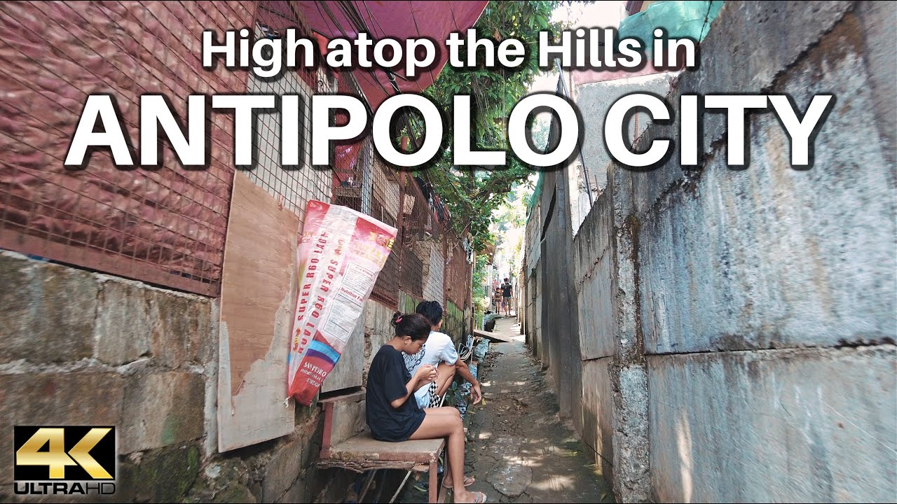 ACTION atop the Hill in Antipolo City Philippines [4K]