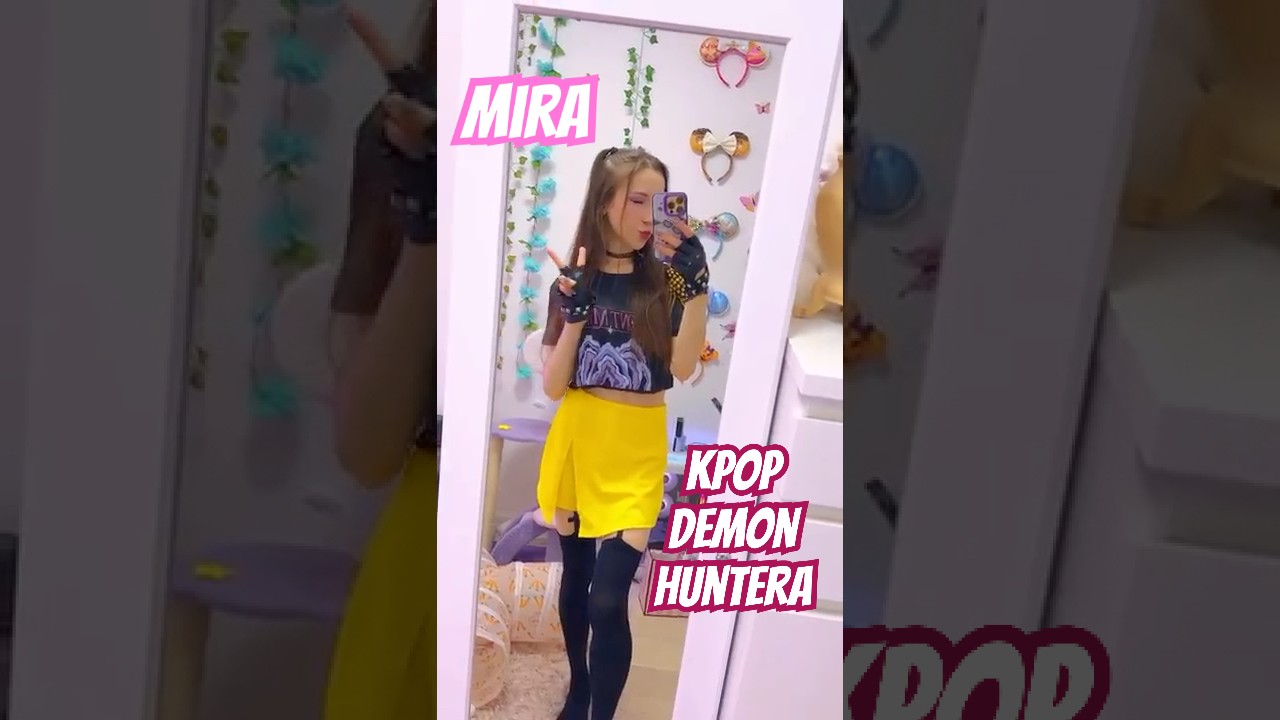 DZIEŃ JAKO MIRA Z KPOP DEMON HUNTERS!🩷