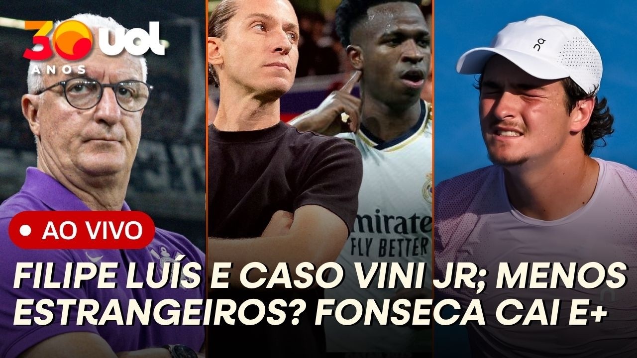 VINI JR: FILIPE NEGA MINIMIZAR RACISMO; MENOS ESTRANGEIROS? DORIVAL É A FAVOR; FONSECA ELIMINADO E+