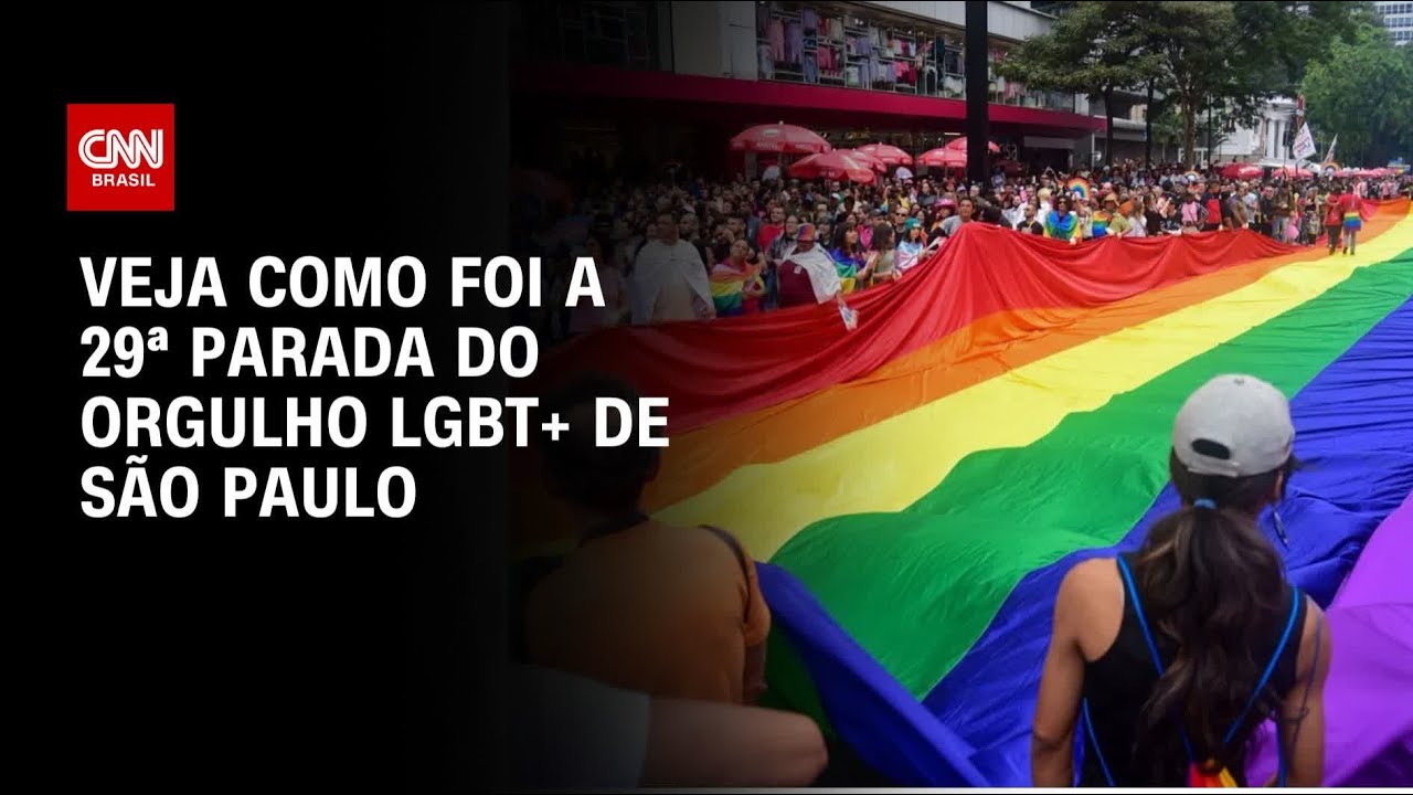 Parada LGBT+ de São Paulo celebra diversidade e debate envelhecimento | CNN PRIME TIME