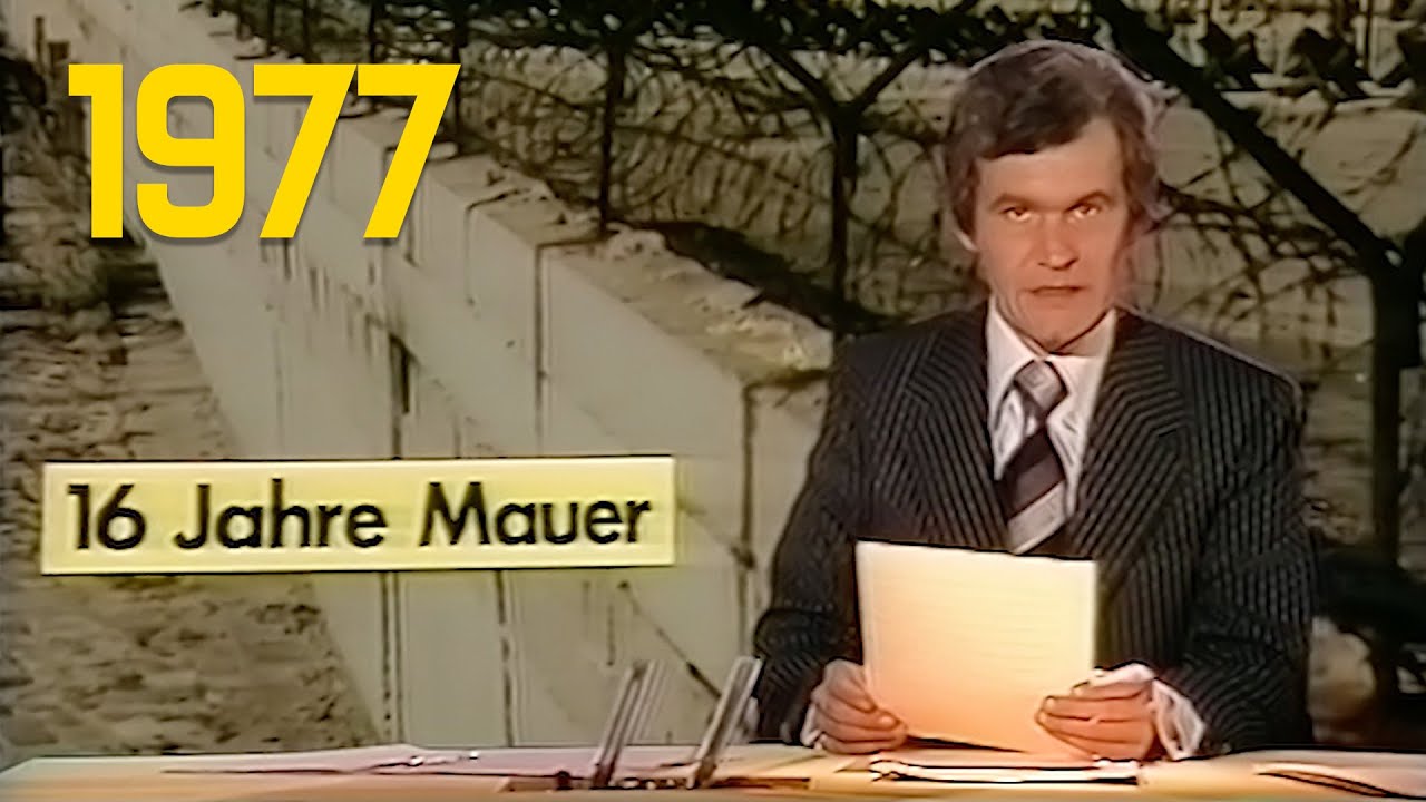 Tagesschau 20:00 Uhr mit Wilhelm Wieben und mit Panne (13.08.1977)