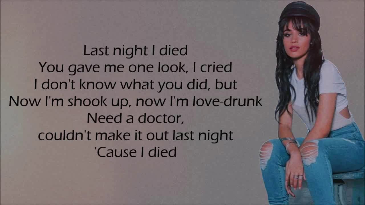 Camila Cabello - Died (Lyrics)