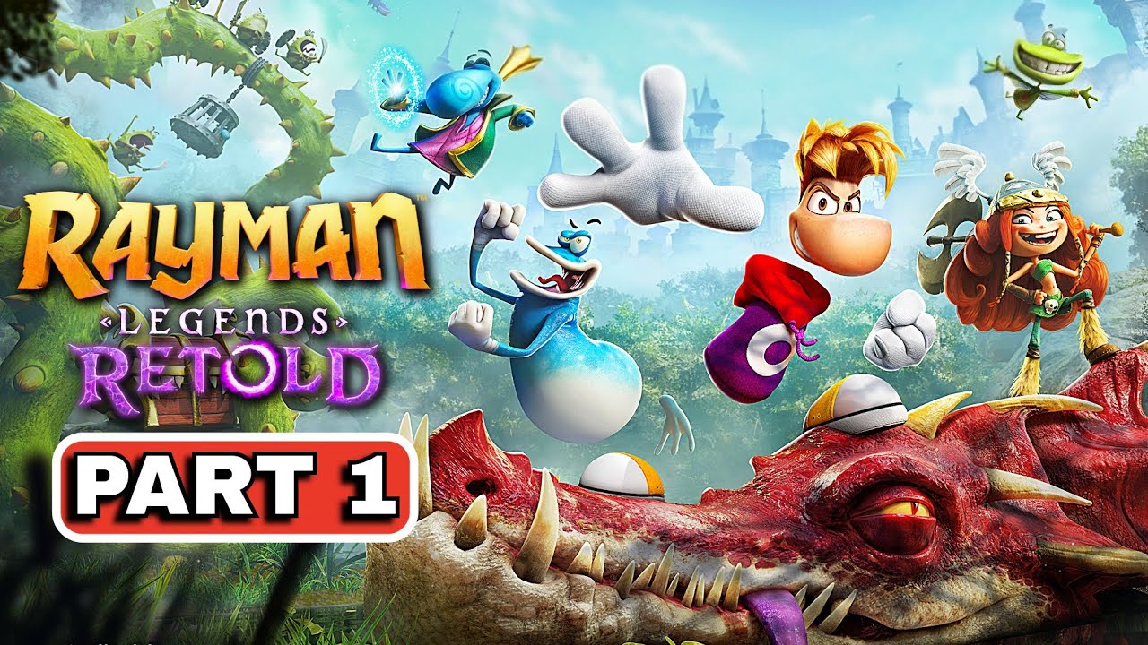 Rayman Legends Retold - Gameplay Walkthrough Part 1 [4K60FPS]