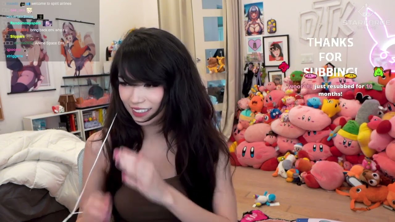 Emiru reveals her real voice