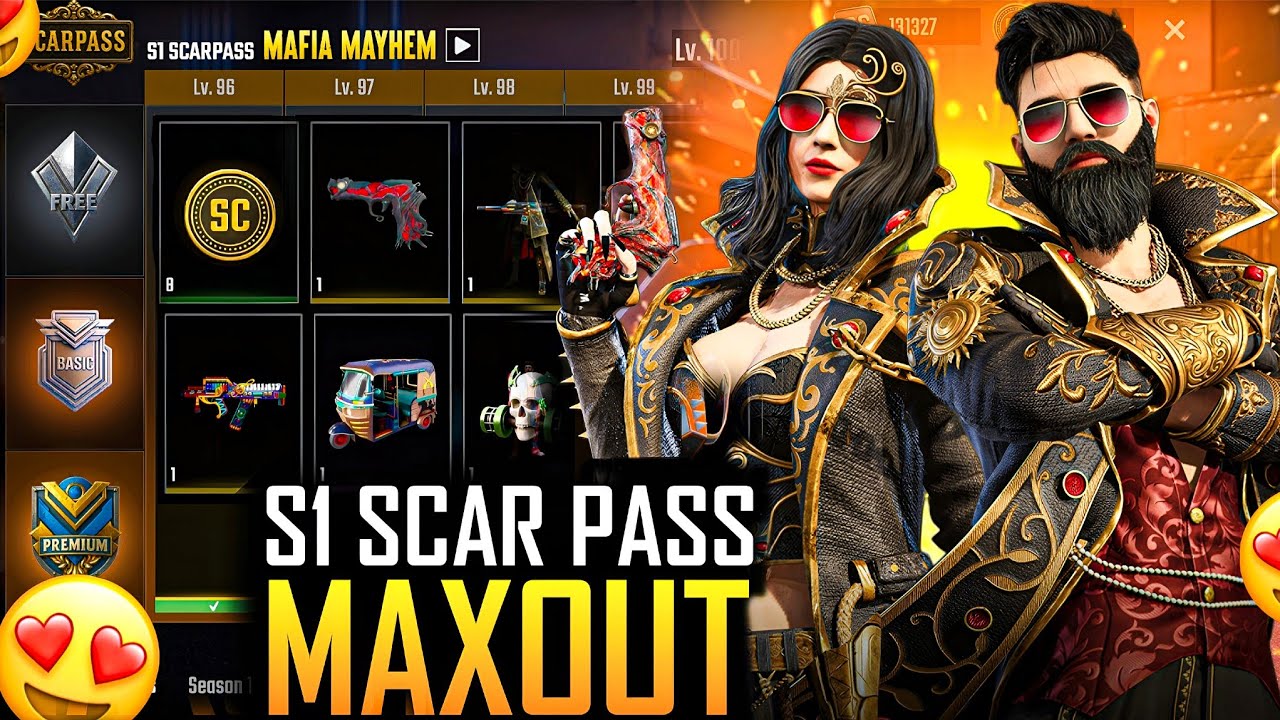 MAXING OUT the Season 1 SCARPASS in Scarfall 2.0! 🔥 (All Rewards Unlocked!)