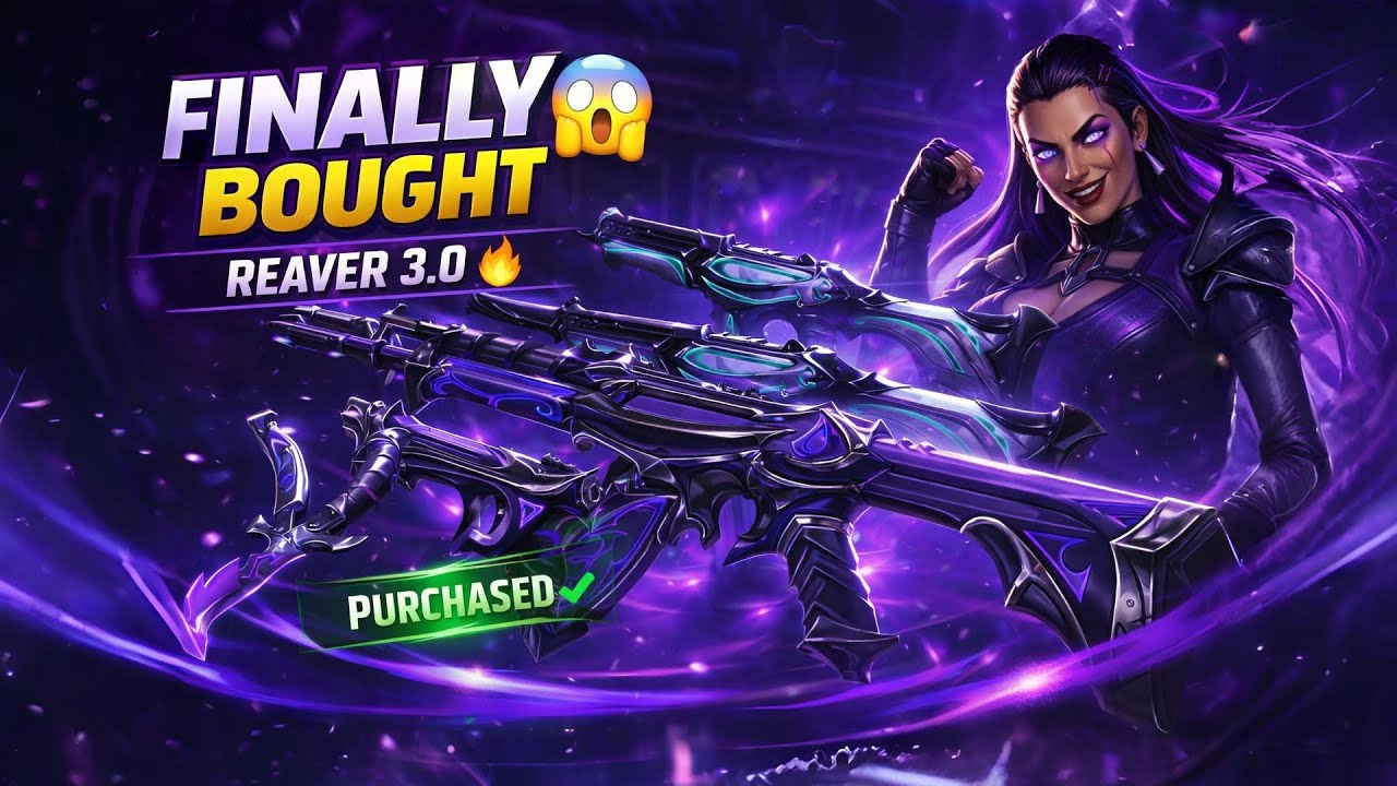 I FINALLY BOUGHT REAVER 3.0 😱 | Worth the Money ? | Valorant 