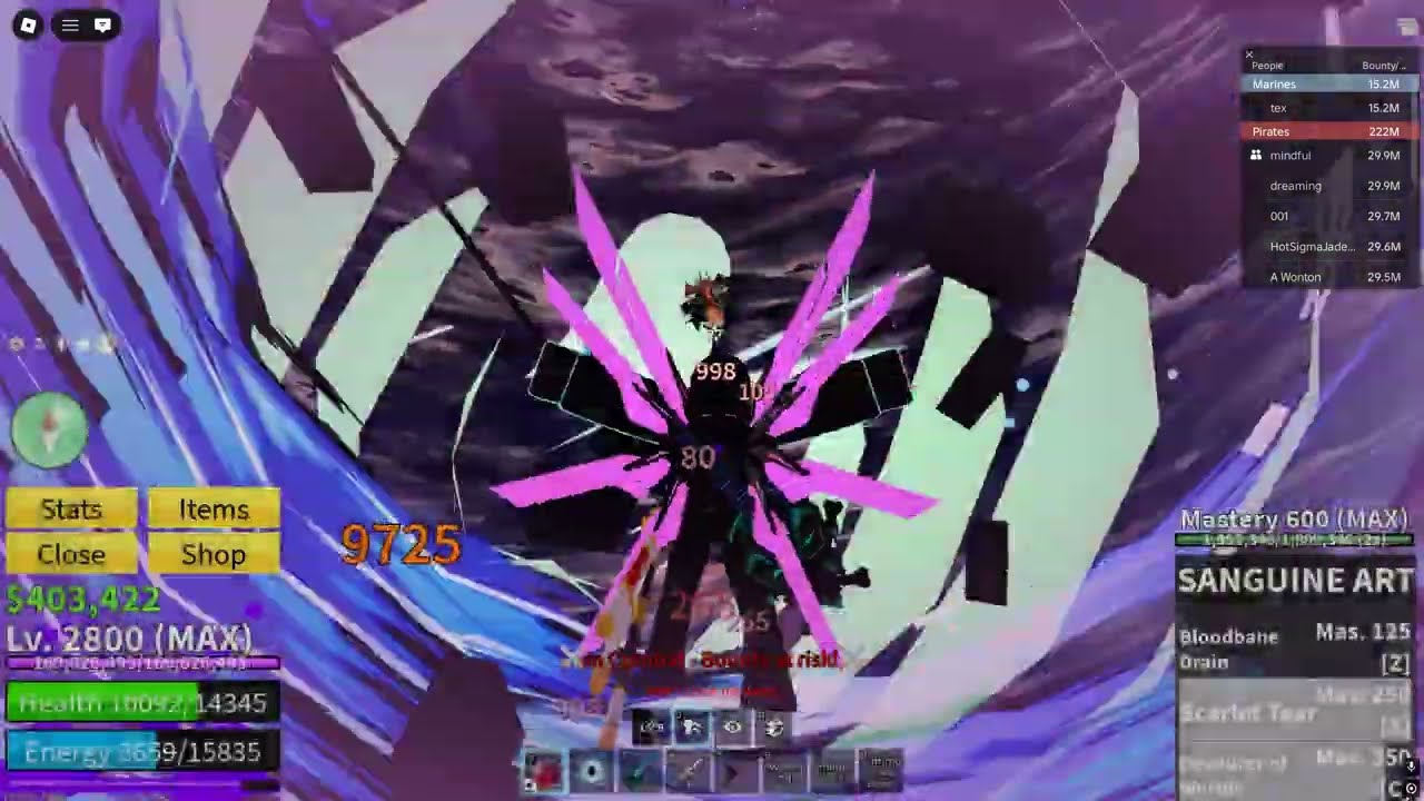 saltysteve war highlights #1 | Blox Fruits