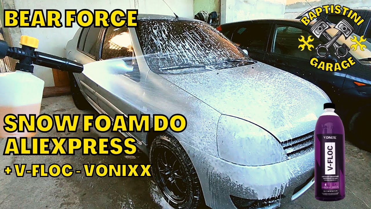 Comprei uma SnowFoam do Aliexpress! Melhor custo benefício?! Teste com V-Floc - Vonixx