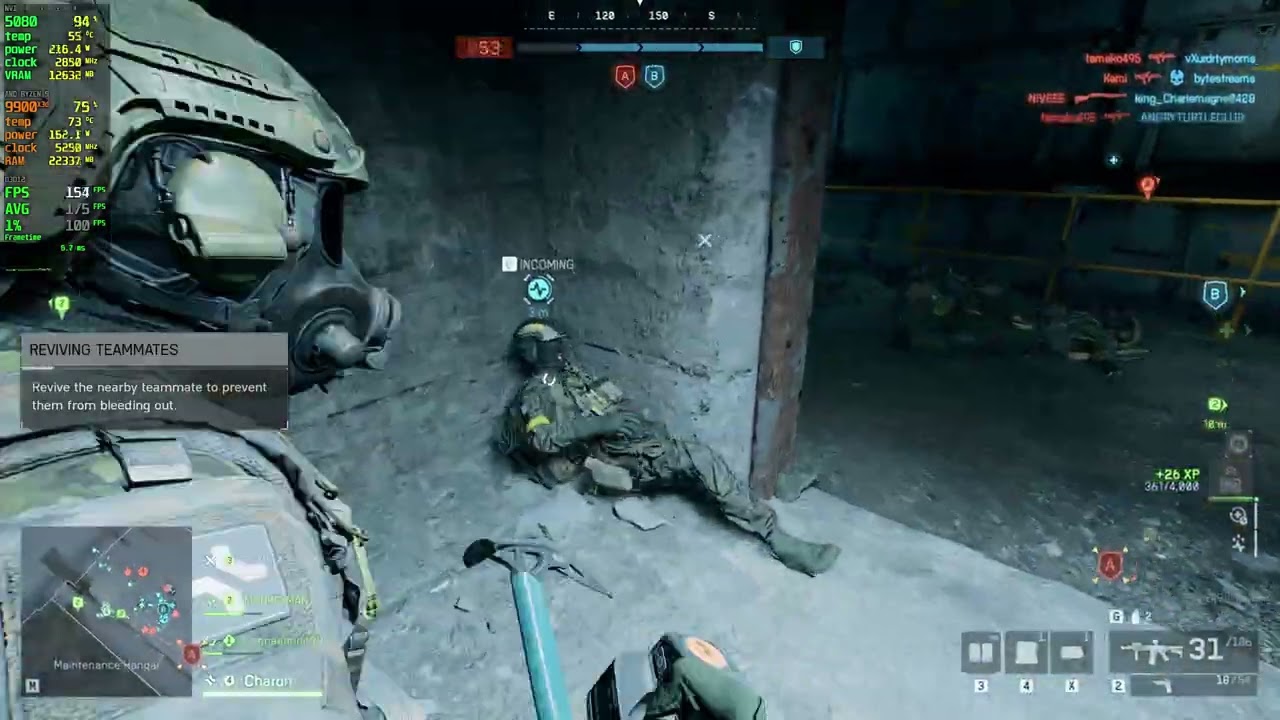 PowerSpec G913 (RTX 5080 + Ryzen 9 9900X3D + 64GB) - Battlefield 6: Breakthrough (1440p DLSS ON)