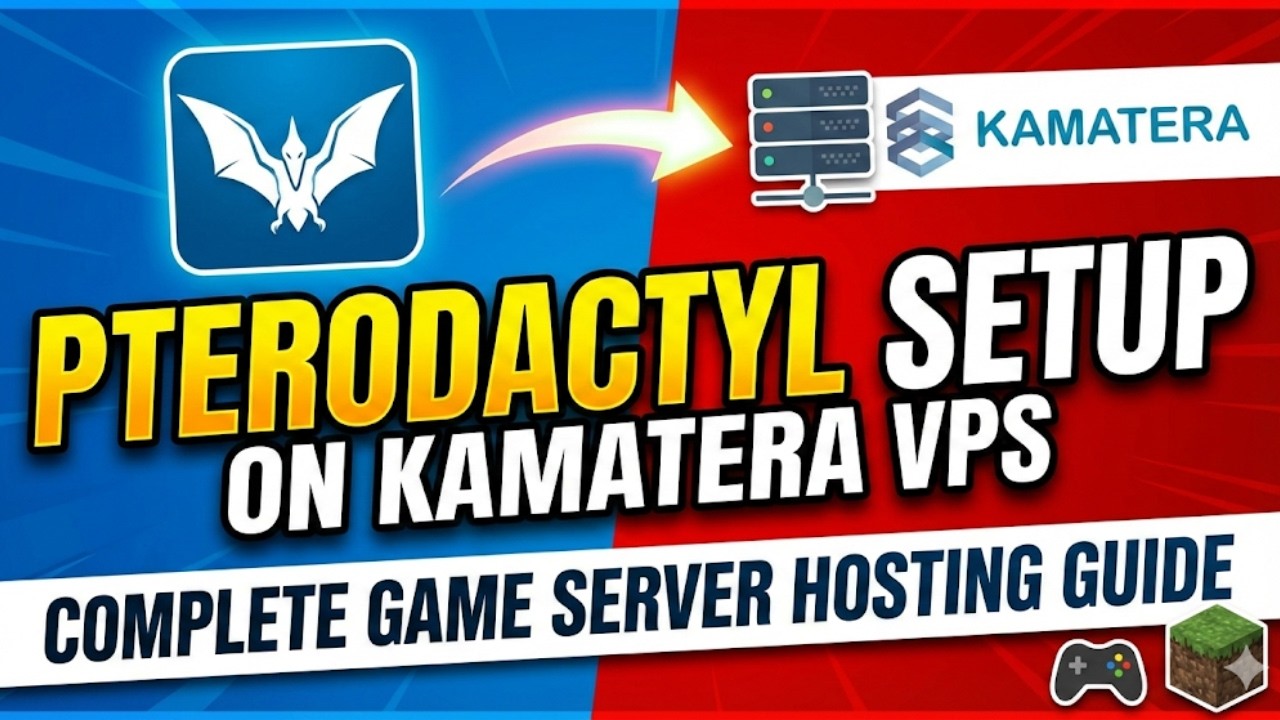 How to Install Pterodactyl Panel in Kamatera VPS | Full Step-by-Step Tutorial (2025)
