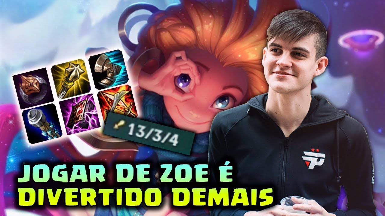 JOGAR DE ZOE É DIVERTIDO DEMAIS - Kami