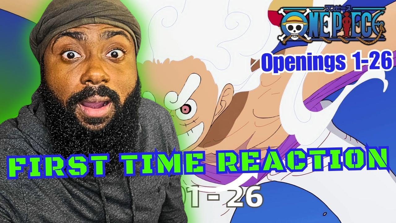 FIRST TIME REACTING to All One Piece Openings (01 - 26)