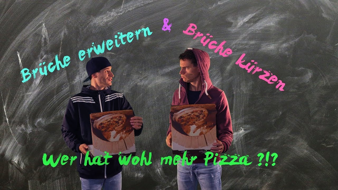 Br&uuml;che erweitern und k&uuml;rzen - Bruchrechnung einfach erkl&auml;rt