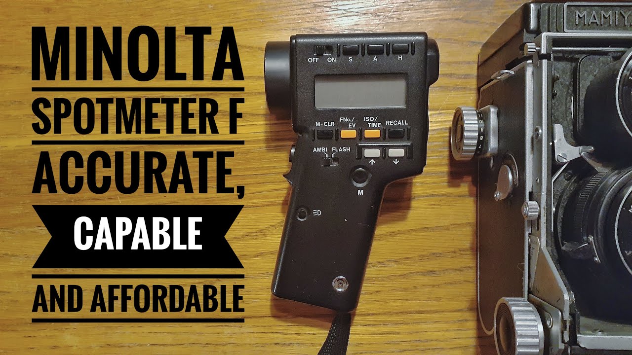 Minolta Spotmeter F  An Accurate, Capable Spotmeter That's Affordable And Will Save On Film Costs