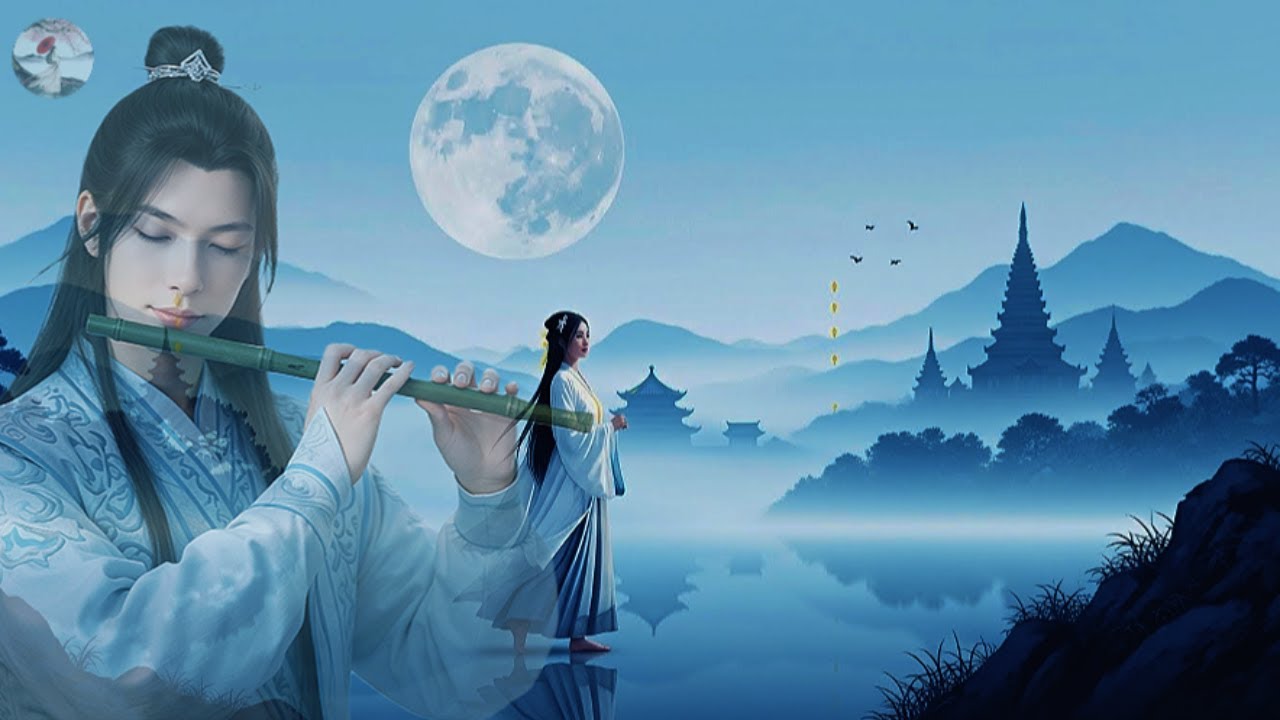 1Hour Chinese Meditation music ( DeepSleep, Stress Relief Zen Meditation )@MusicToPeaceful