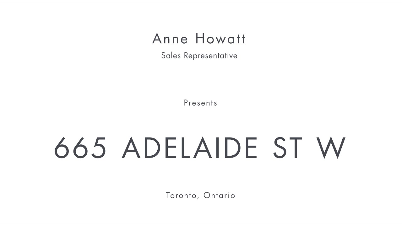 665 Adelaide St W | Toronto