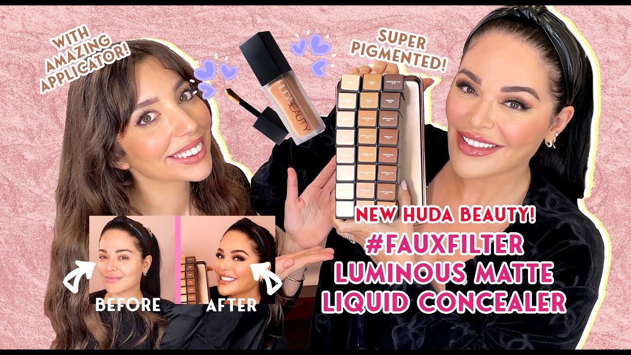HUDA BEAUTY NEW CONCEALER REVEAL! | Mona Kattan