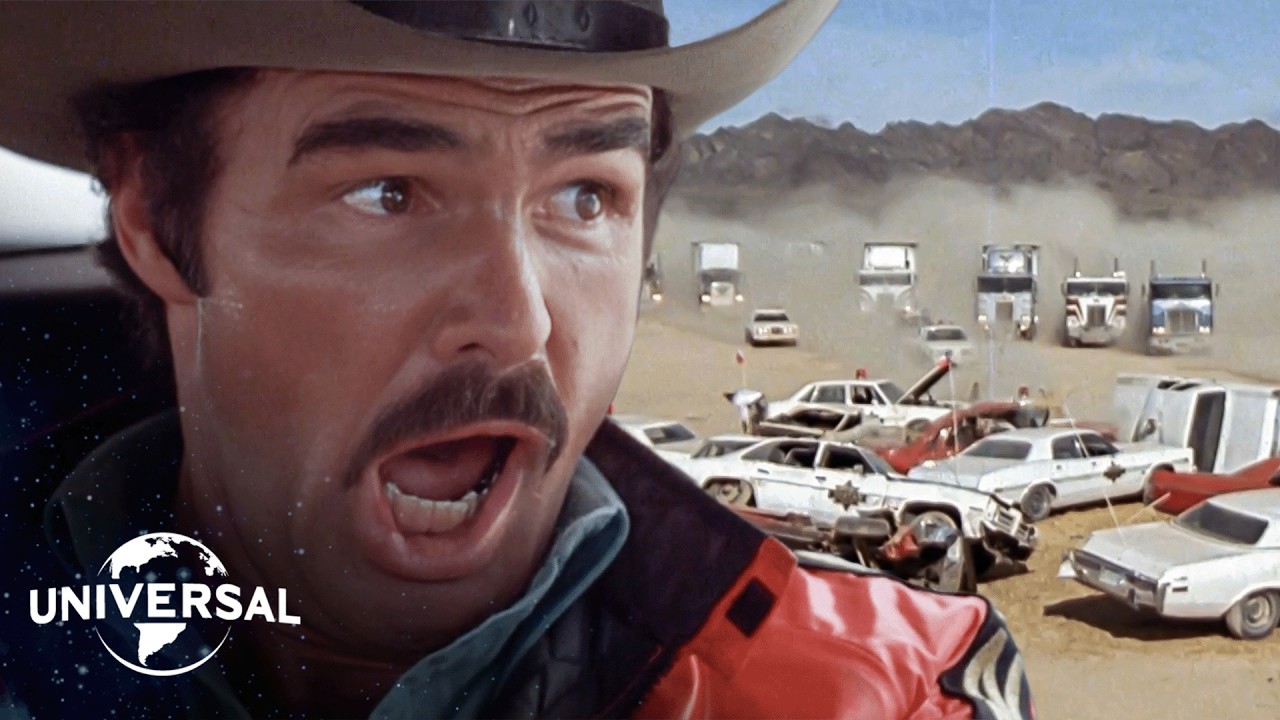 Smokey and the Bandit II | The Sheriff's Mountie Army Vs. Bandit's Truck Army