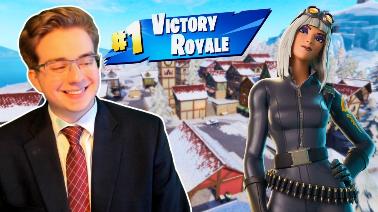 Landing Happy Hamlet Until I Win - Fortnite