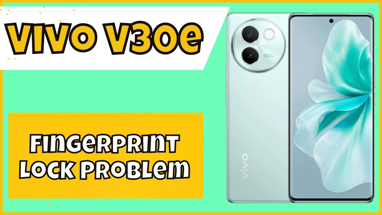 Проблема с разблокировкой по отпечатку пальца на Vivo V30e || Как решить проблему с разблокировкой по отпечатку пальца || Решение проблемы с отпечатком пальца