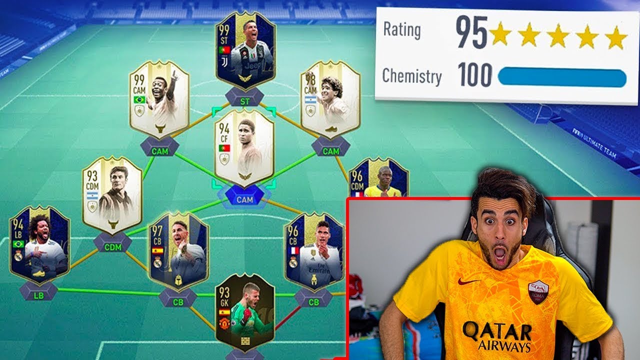 😱 195 DRAFT CHALLENGE per il RECORD MONDIALE! *incredibile* | FIFA 19 [ITA]