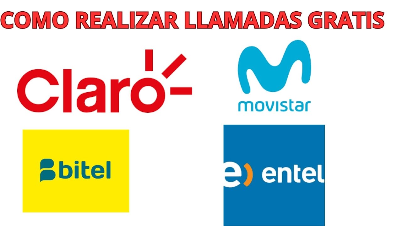 Como realizar llamadas gratis Claro-Movistar-Bitel y Entel