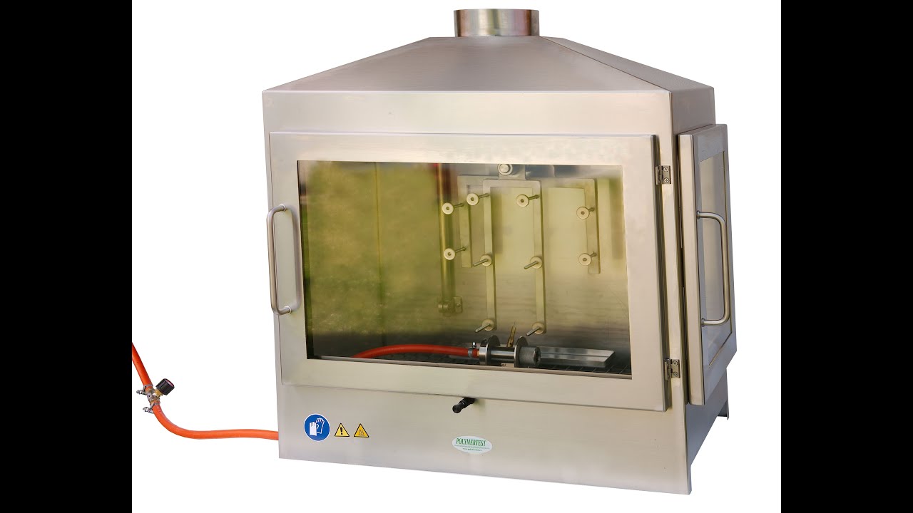 Chamber EN ISO 11925-2, DIN 4102-1, DIN 50050, ISO 340, ASTM D635