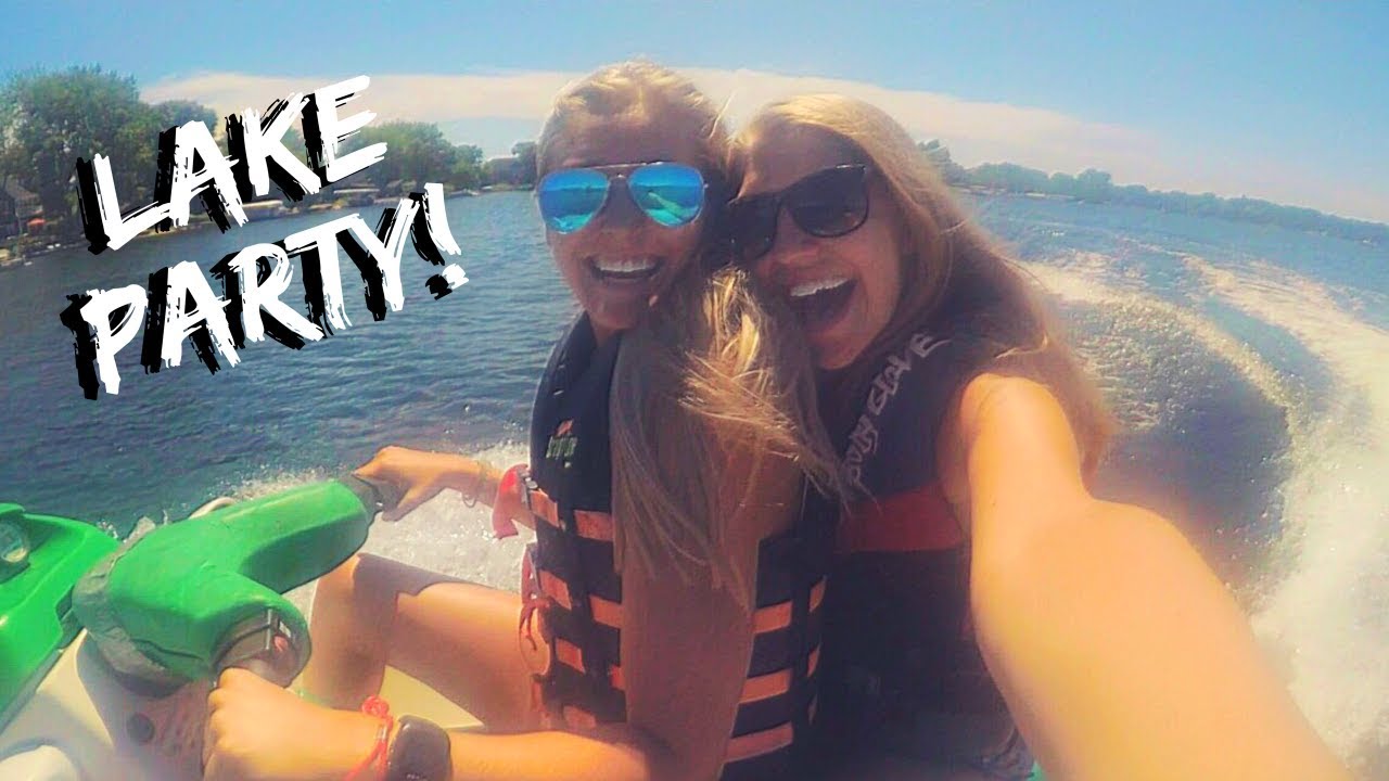 VLOG: EPIC LAKE PARTY Video Montage