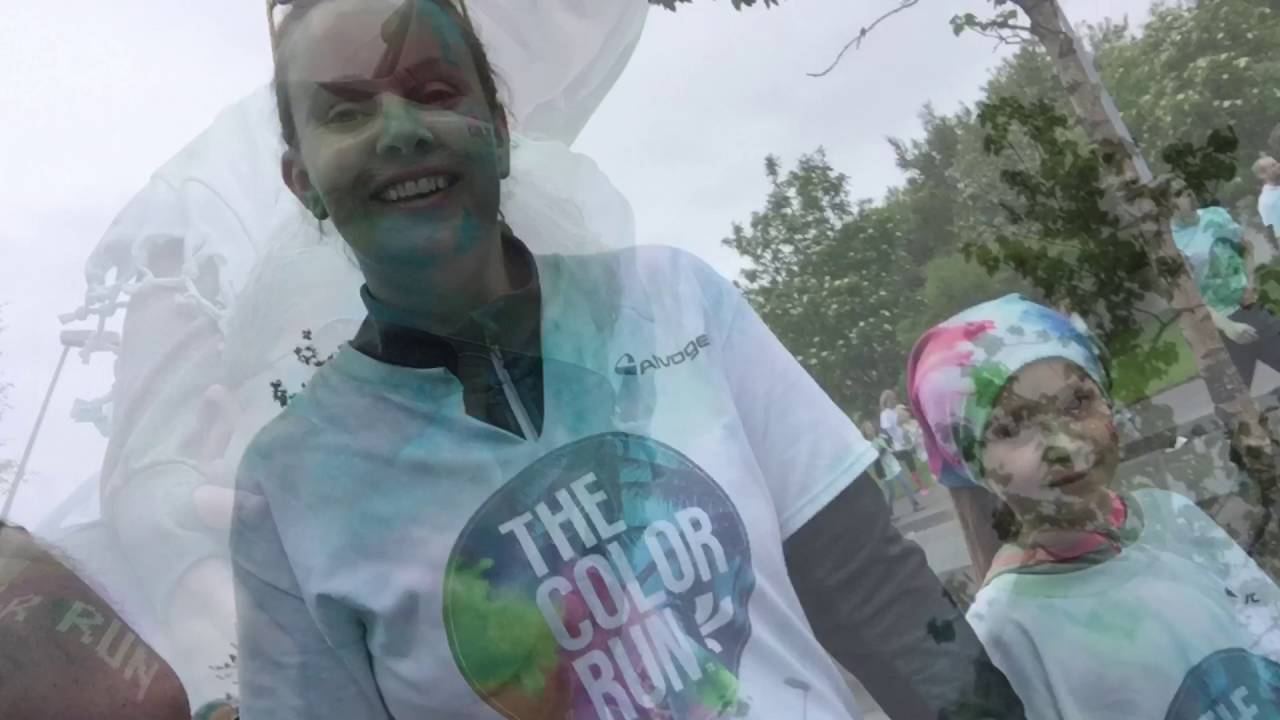 The color run 2016 in Iceland