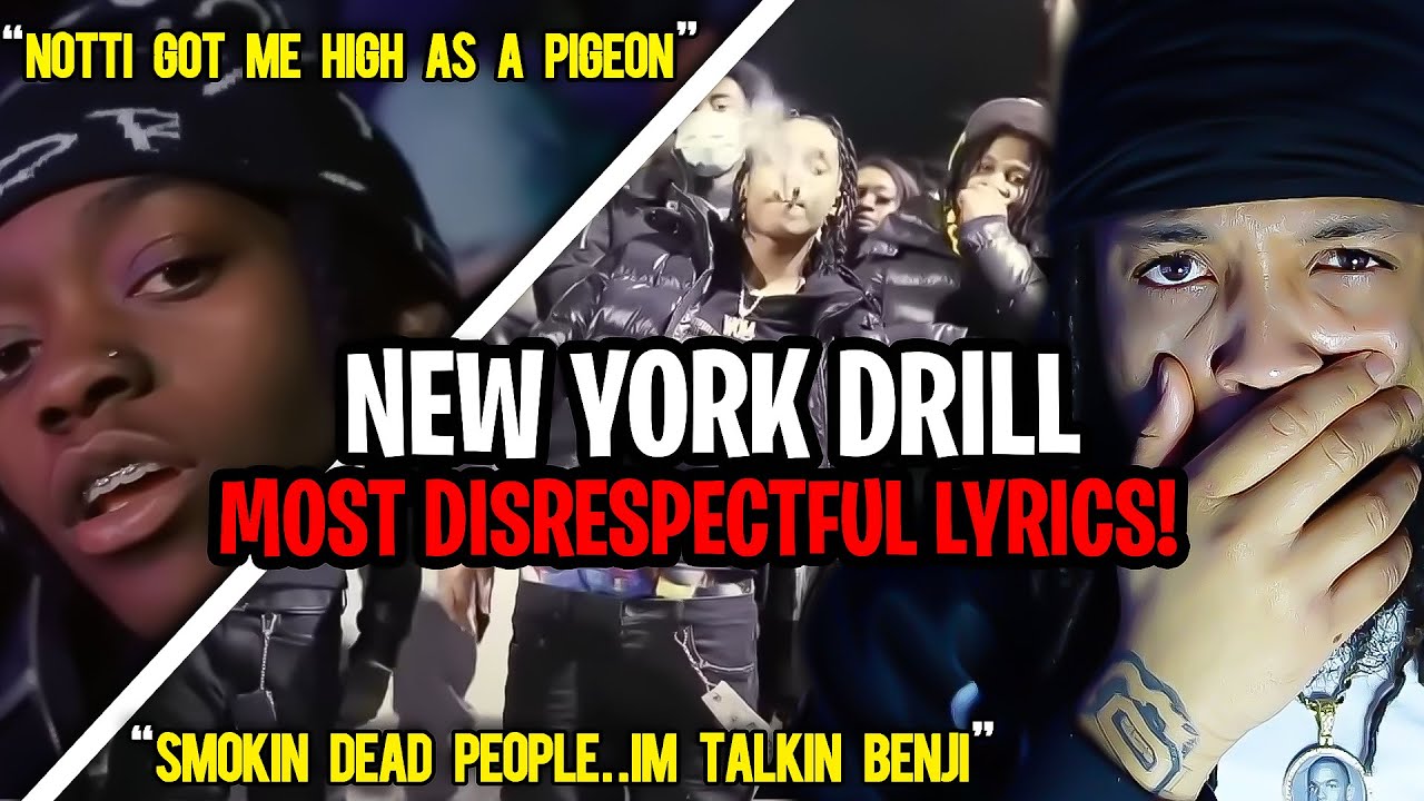 NEW YORK DRILL: MOST DISRESPECTFUL LYRICS! (REACTION) *EXTREMELY TOXIC*