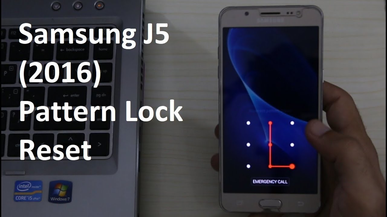 Samsung J5 (2016) Pattern Lock Reset (100% Working Method)