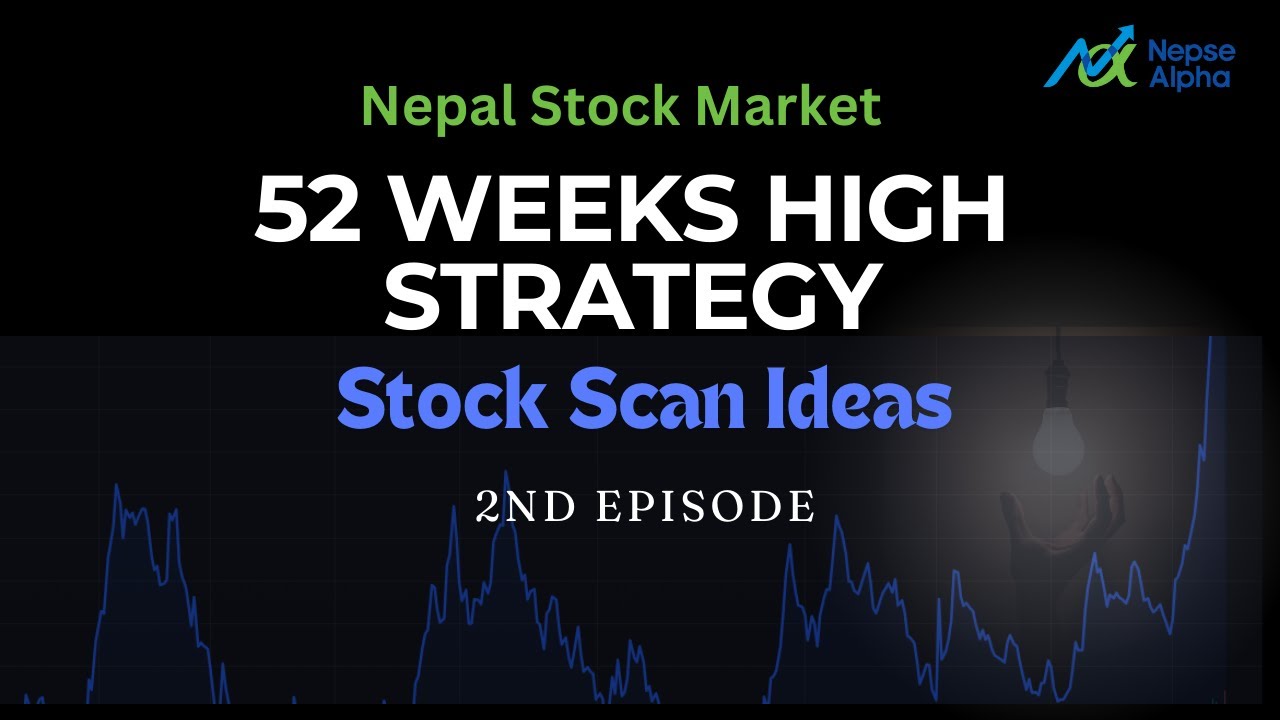 Stock Scan Ideas 52 Weeks Breakout Strategy NEPSE